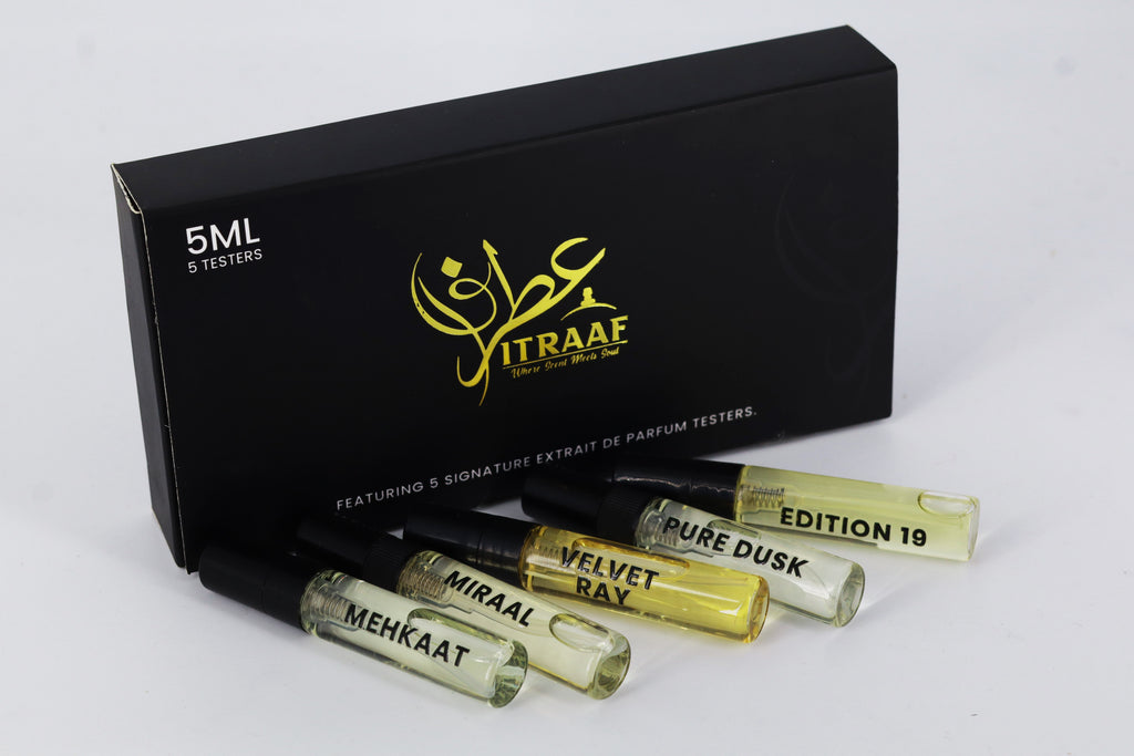 ITRAAF Discovery Set – Volume II (5 Tester Perfumes | 5ml Each)