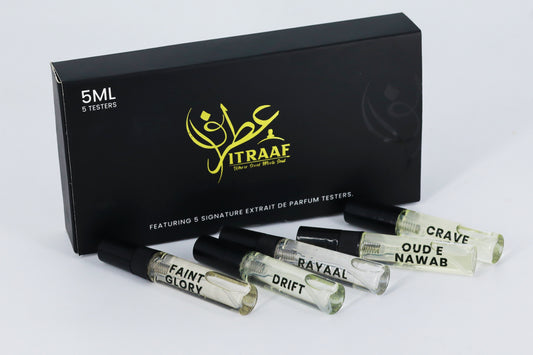 Itraaf Discovery Set – Volume I (5 Tester Perfumes | 5ml Each)